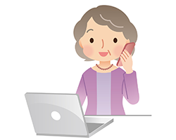電話及びメールでのお問い合わせ